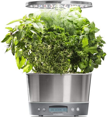 Indoor Herb Garden Kits Aerogarden Harvest Elite 360